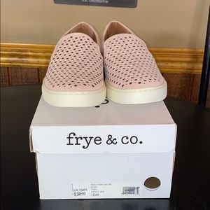 Frye & co. blush slip ons